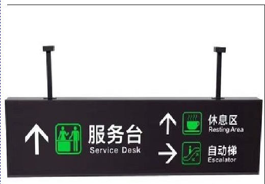  祁门吊牌灯箱制作流程。