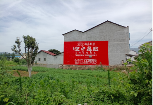  祁门做墙体广告的意义