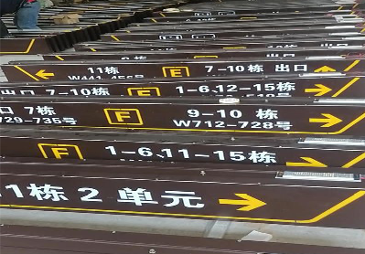  祁门广告标识中，常见的几种安装方式。